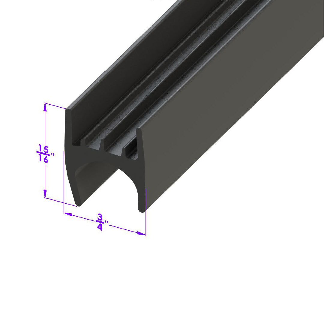Lp 13-A/Ft Lower Windshield Frame To Body Seal Sold By The Foot