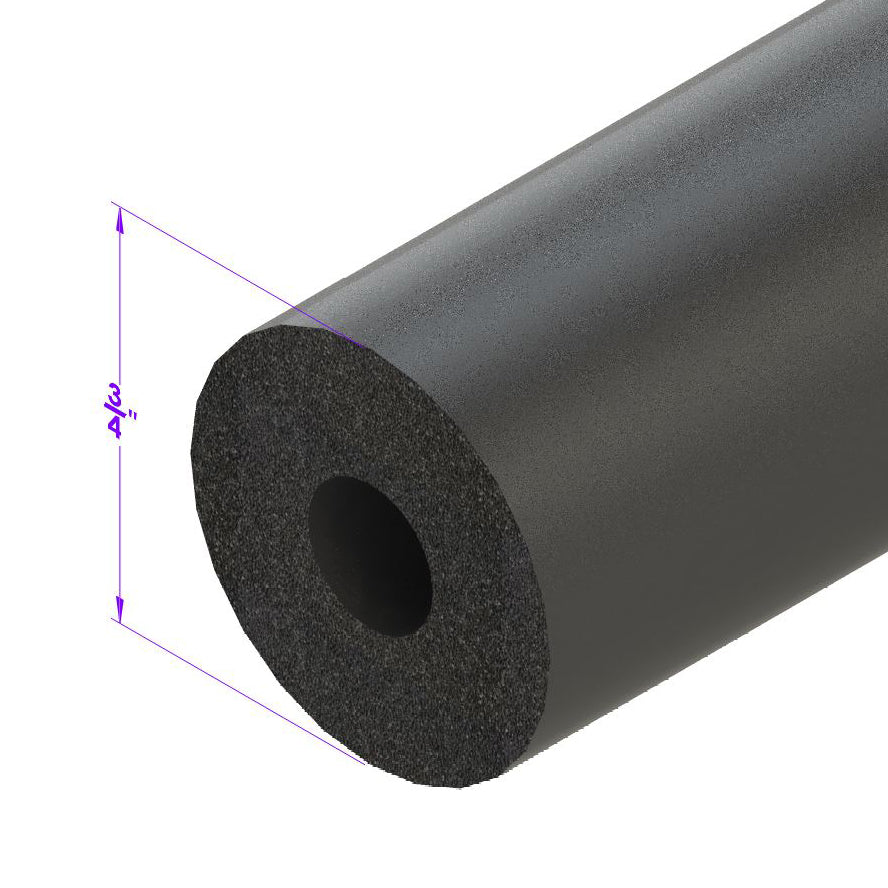 Lp 2075 75" Round Extrusion Sold By The Foot
