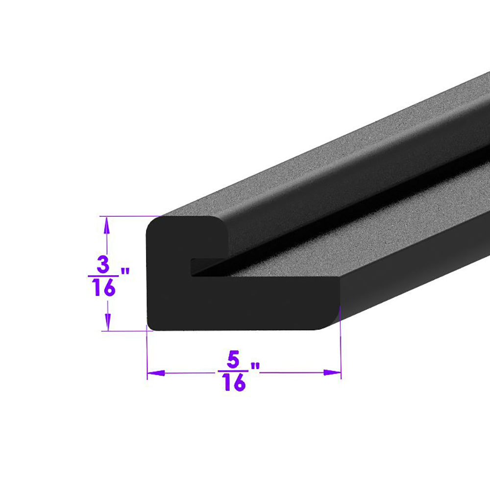 Lp 23-G Door Post Trim Seal For Covering Sheet Metal Edges