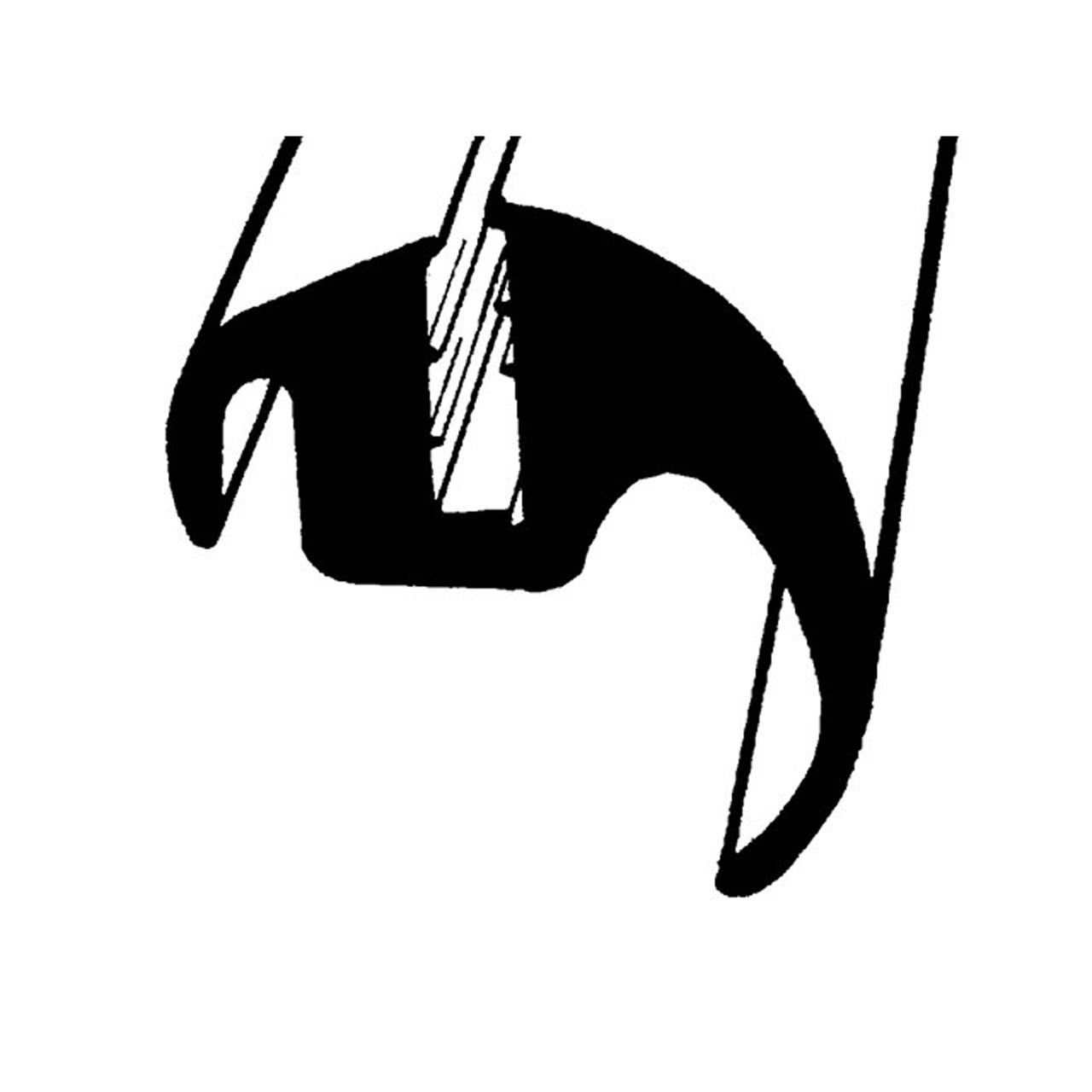 Lp 30-M Rear Window Seal Sold By The Foot