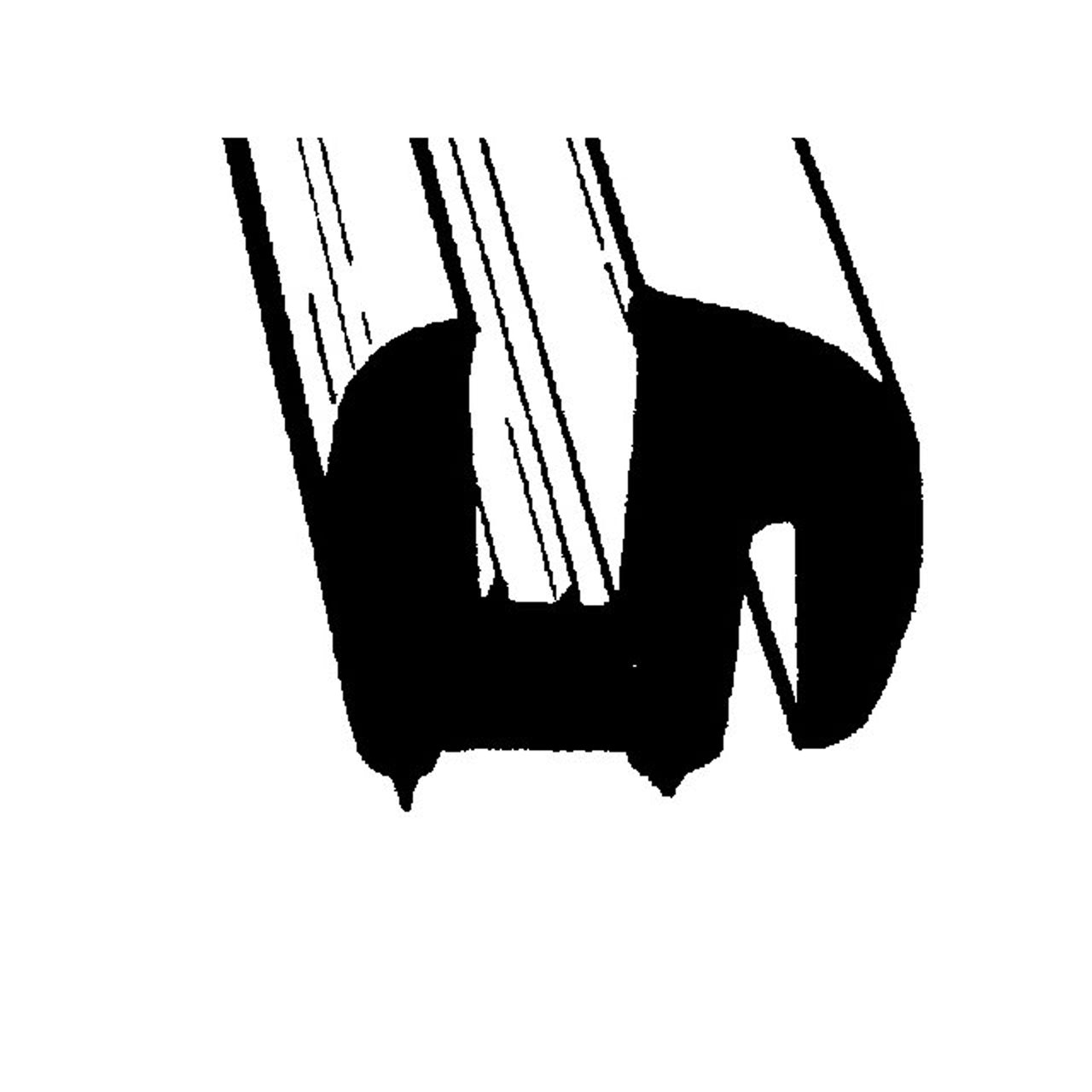 Lp 30-W Windshield And Rear Window Seal Sold By The Foot
