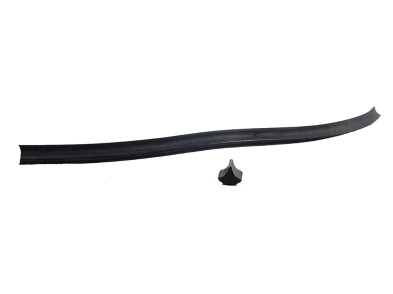 Lp 3 Lock Strip, Black Rubber, 219" Sold By The Foot