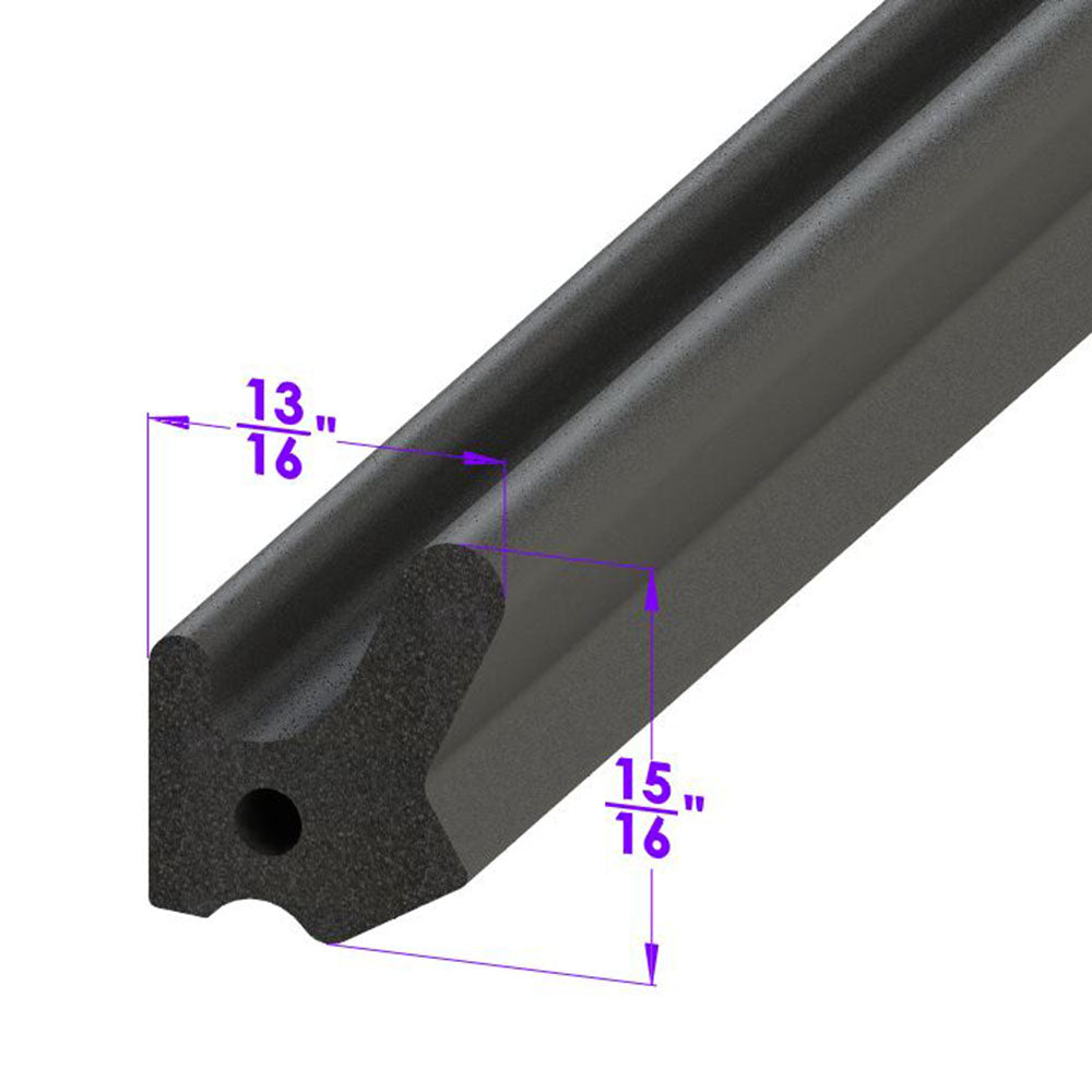 Lp 40-G Convertible Top Windshield Header Seal