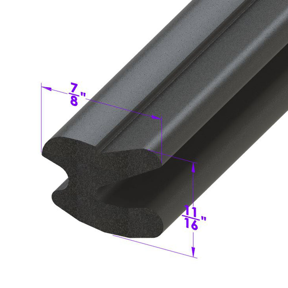 Lp 43 Trunk Seal Fits Upper Edge And Sides Of Gutter