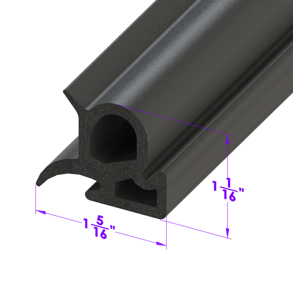 Lp 48-G Door Seal Sold By The Foot