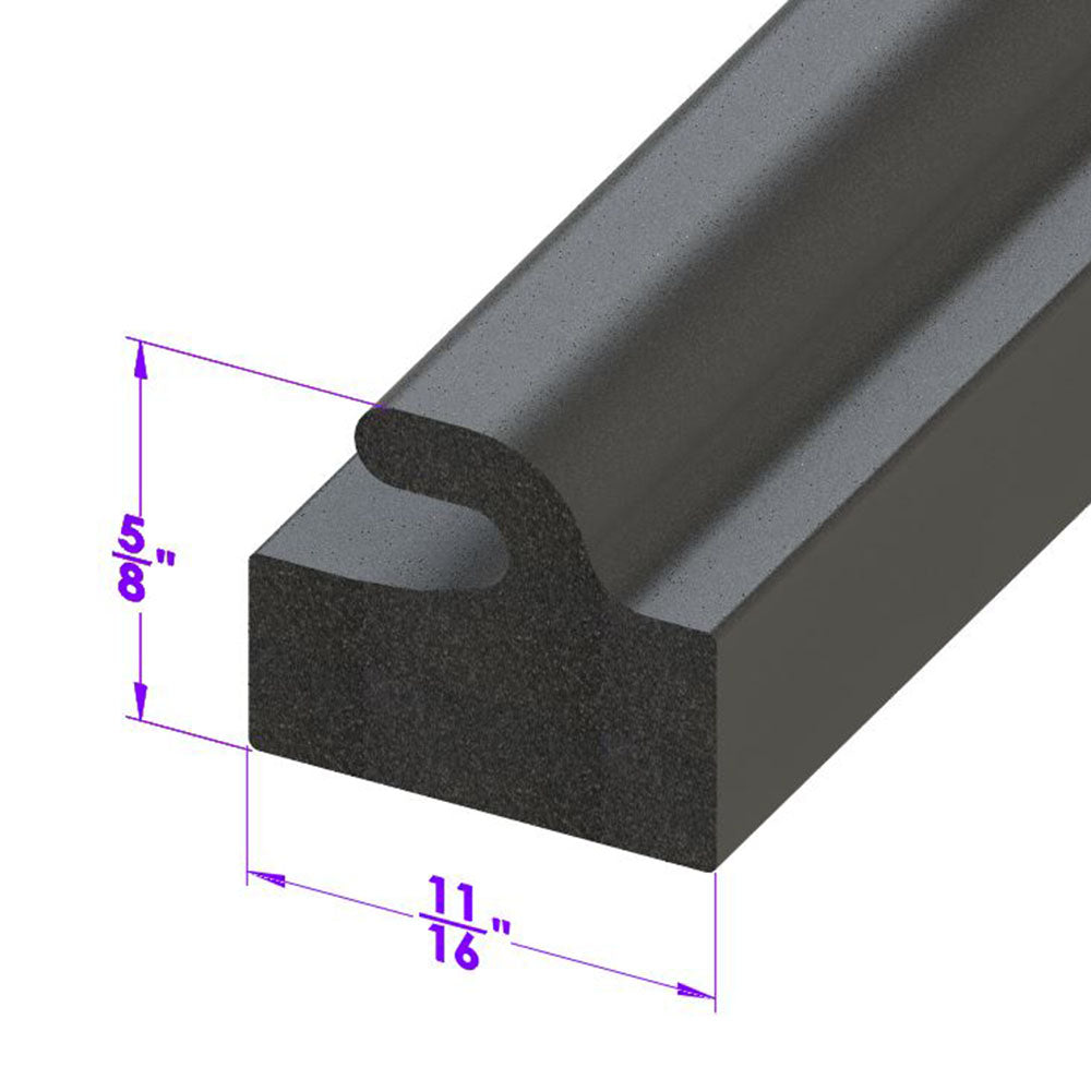 Lp 50-A Trunk Seal For Cars With Wide Gutters
