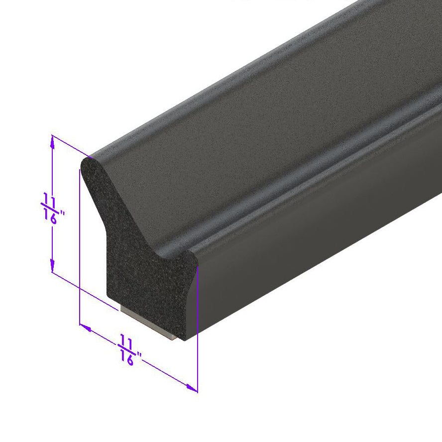 Lp 58128 Adhesive Backed Weatherstripping 1-2" Wide X 5/8" Thick