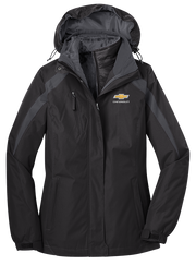 ladies-chevrolet-gold-bowtie-colorblock-3-in-1-jacket