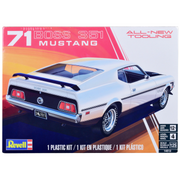 Level 4 Model Kit 1971 Ford Mustang Boss 351 1/25 Scale Model