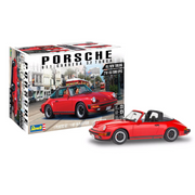 Level 4 Model Kit Porsche 911 Carrera 3.2 Targa 2-in-1 Kit 1/24 Scale Model