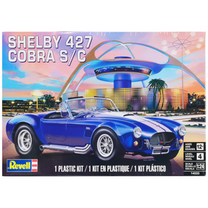 Level 4 Model Kit Shelby Cobra 427 S/C 1/24 Scale Model