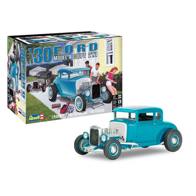 Level 5 Model Kit 1930 Ford Model A Coupe 2-in-1 Kit 1/25 Scale Model