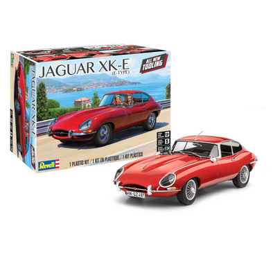 Level 5 Model Kit Jaguar XK-E (E-Type) 1/24 Scale Model