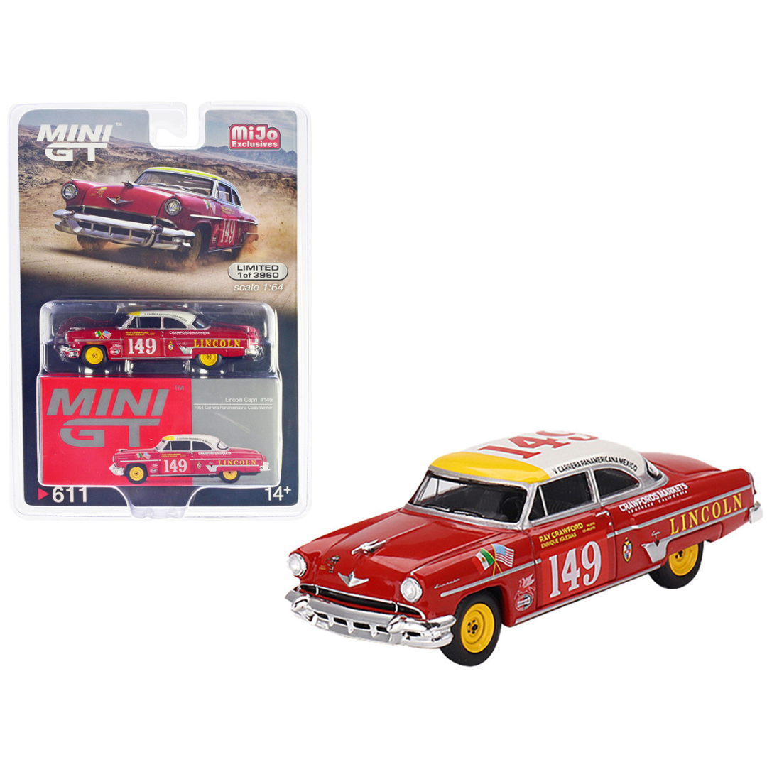 Lincoln Capri #149 Ray Crawford - Enrique Iglesias Class Winner "Carrera Panamericana" (1954) Limited Edition 1/64 Diecast Model Car