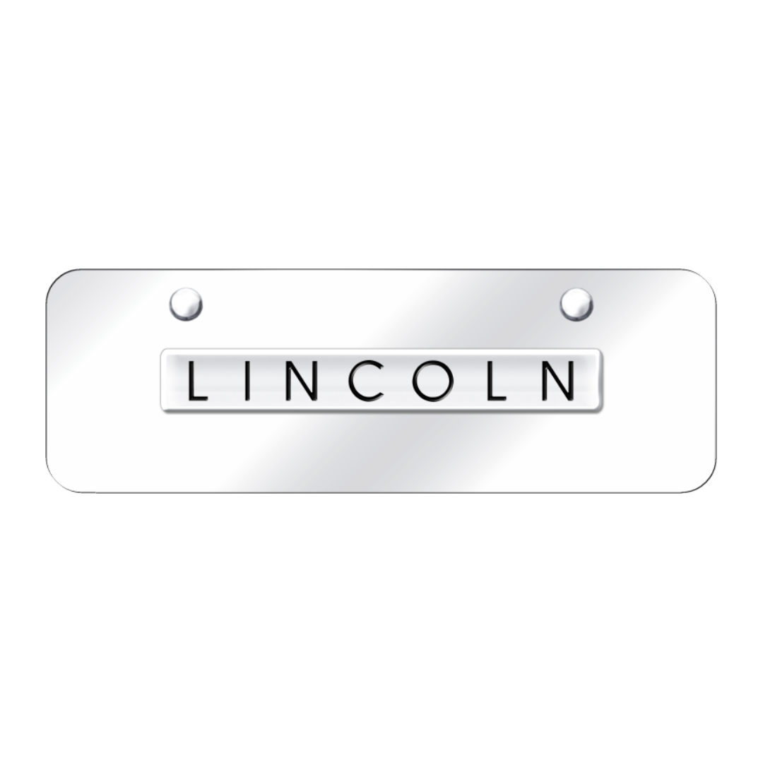 lincoln-name-mini-plate-chrome-on-mirrored