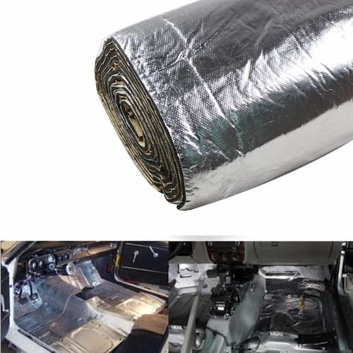 M 102 Mylar Surface Sound Deadening Material, No Adhesive