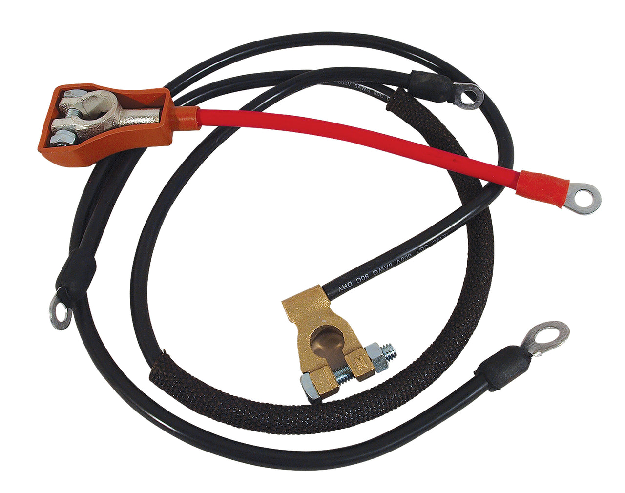 1965-1966 Mustang Battery Cables - 8 Cylinder - CA-MA10016-Classic-Auto-Store-Online