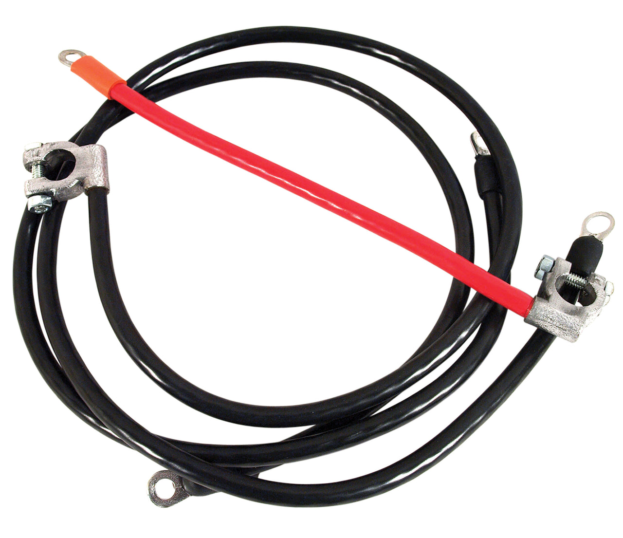 1970-1971 Mustang Battery Cables - 6 Cylinder - CA-MA10022-Classic-Auto-Store-Online