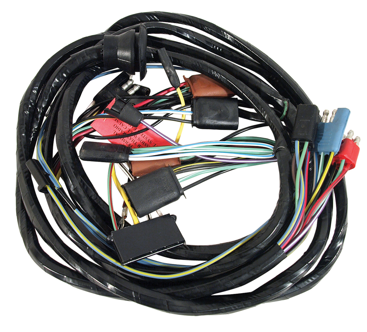 1965-1965 Mustang Headlight Harness From Firewall - W/Warning Lights - CA-MA10055-Classic-Auto-Store-Online