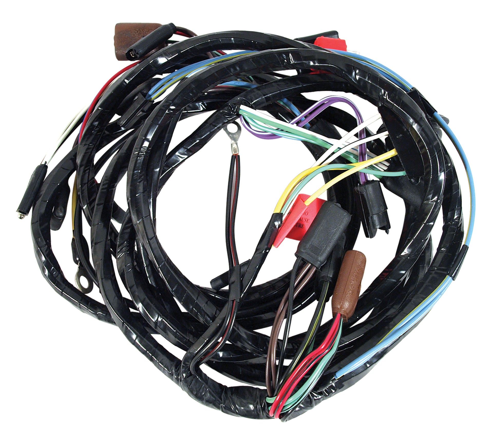 1968-1968 Mustang Headlight Harness From Firewall - W/Tachometer Only - CA-MA10060-Classic-Auto-Store-Online