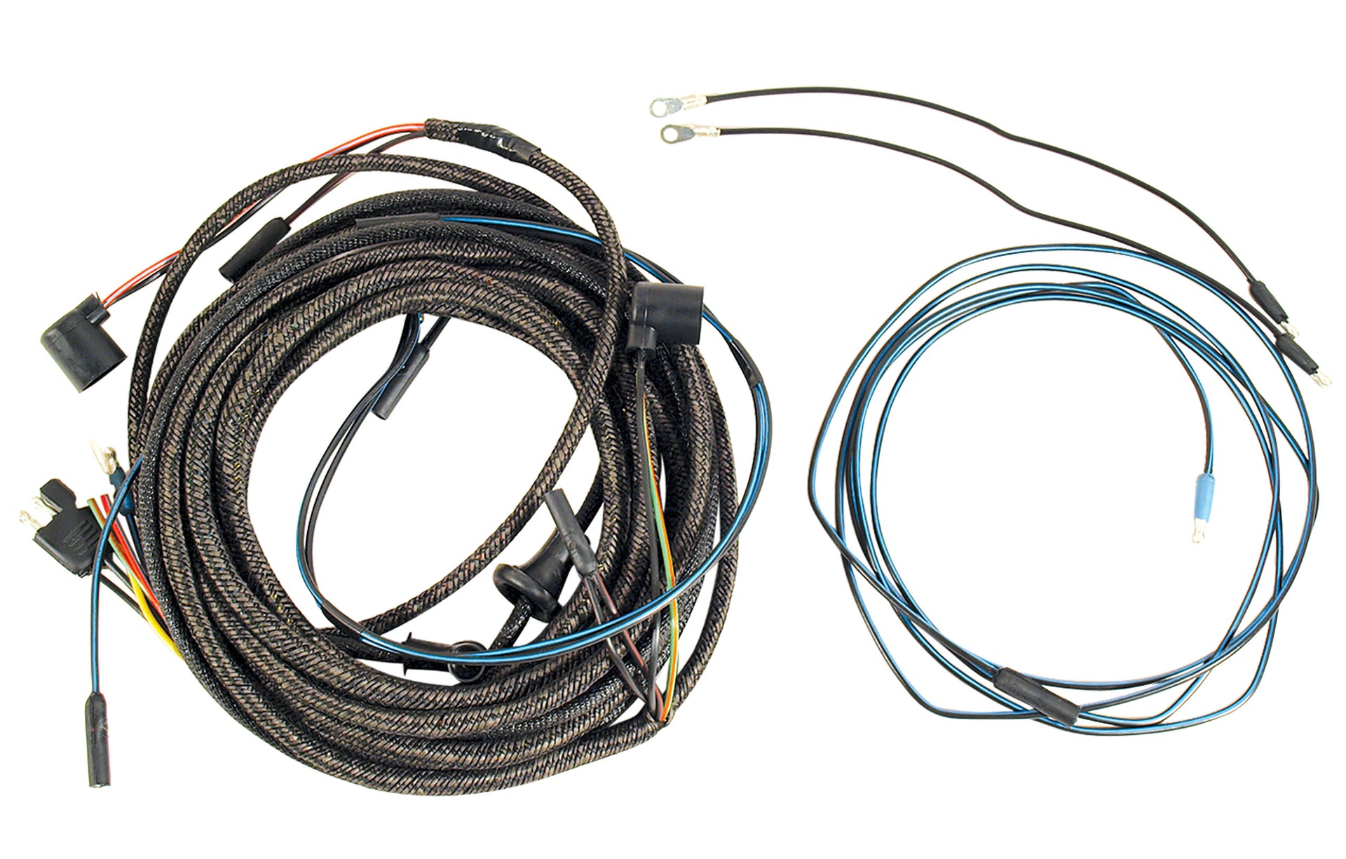 1966-1966 Mustang Tail Light Wiring Harness - W/Boots Fastback - CA-MA10080-Classic-Auto-Store-Online