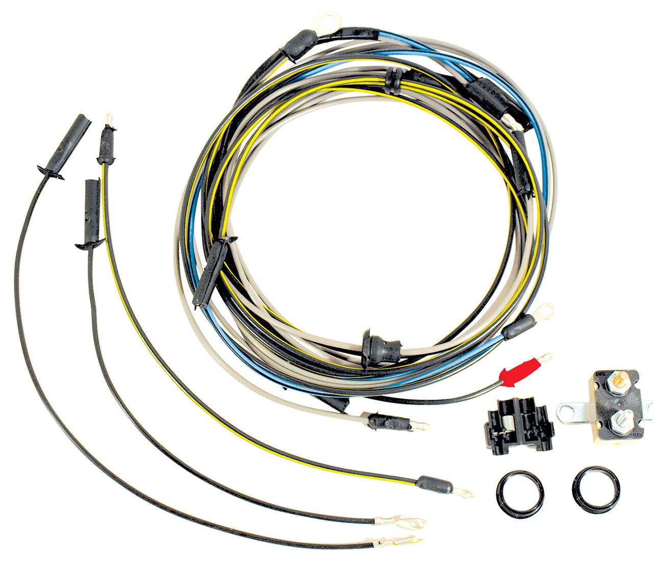1965-1965 Mustang Fog Light Under Dash Harness - CA-MA10087-Classic-Auto-Store-Online