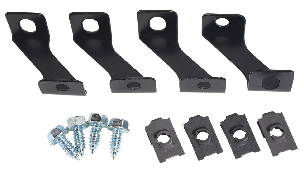1965-1966 Mustang Fan Shroud Brackets - 2 Row - 4 Pieces - CA-MA10200-Classic-Auto-Store-Online