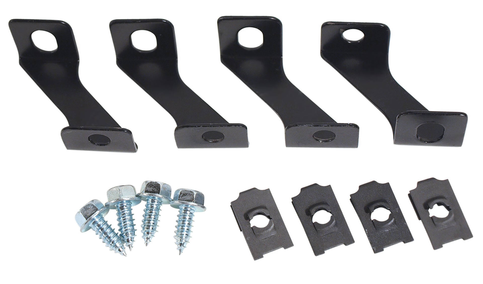 1965-1966 Mustang Fan Shroud Brackets - 2 Row - 4 Pieces - CA-MA10200-Classic-Auto-Store-Online