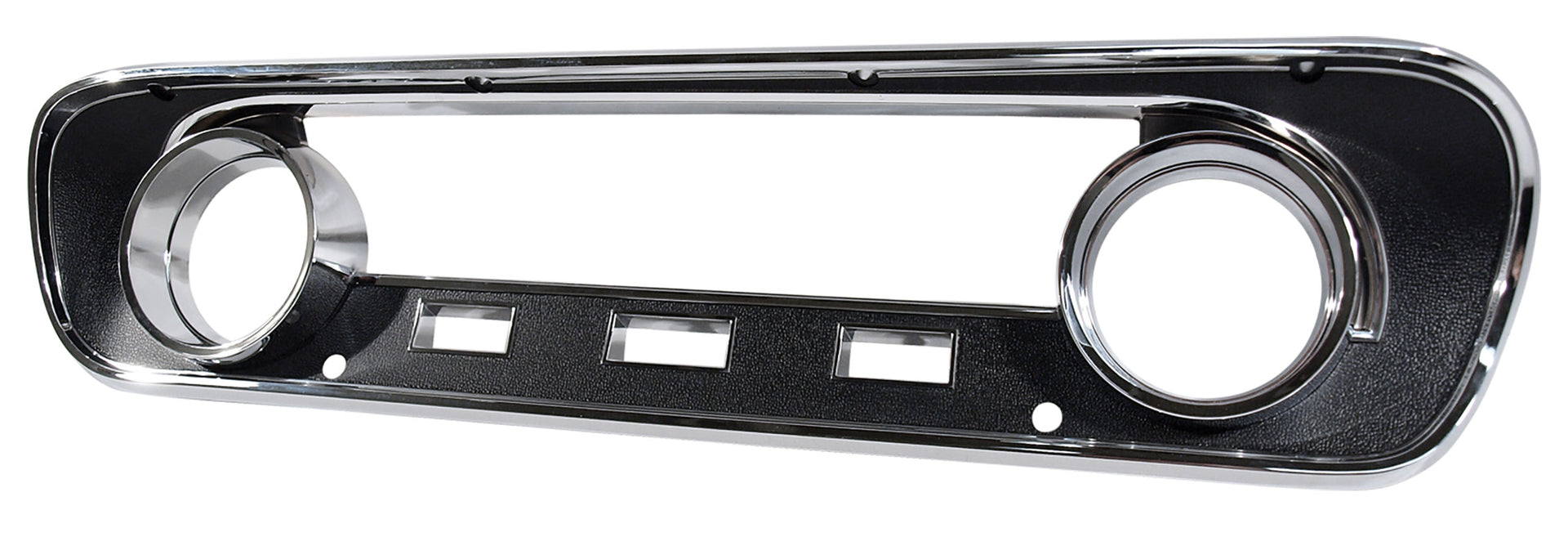 1964-1965 Mustang Black Instrument Cluster Bezel W/Camera Case Finish - CA-MA10235-Classic-Auto-Store-Online