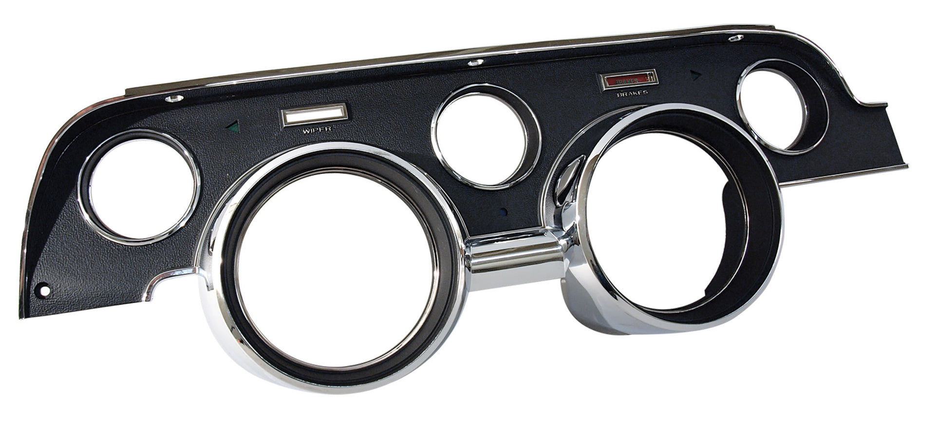 1967-1967 Mustang Black Instrument Cluster Bezel - CA-MA10419-Classic-Auto-Store-Online