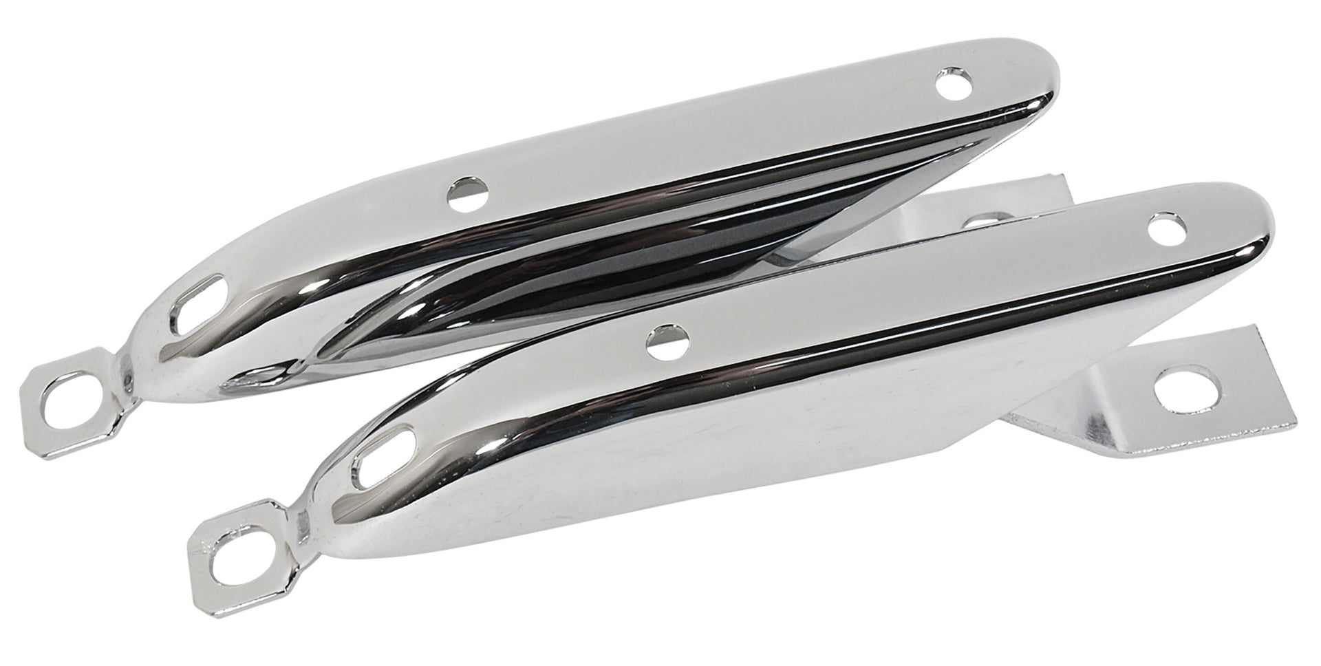 1967-1968 Mustang Bumper Guards. Rear Chrome - CA-MA10462-Classic-Auto-Store-Online