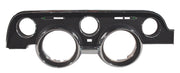 1968-1968 Mustang Black Instrument Cluster Bezel W/Camera Case Finish - CA-MA10513-Classic-Auto-Store-Online