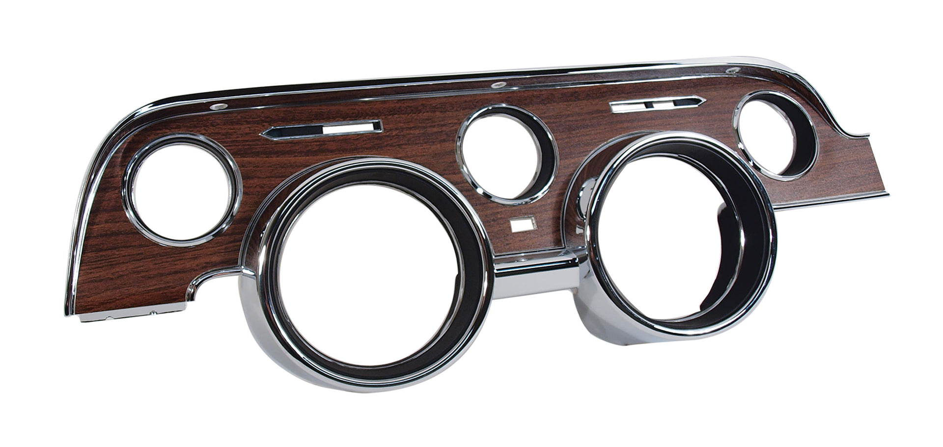 1968-1968 Mustang Woodgrain Instrument Cluster Bezel - CA-MA10514-Classic-Auto-Store-Online