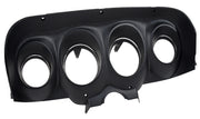 1969-1969 Mustang Black Instrument Cluster Bezel W/Camera Case Finish - CA-MA11449-Classic-Auto-Store-Online