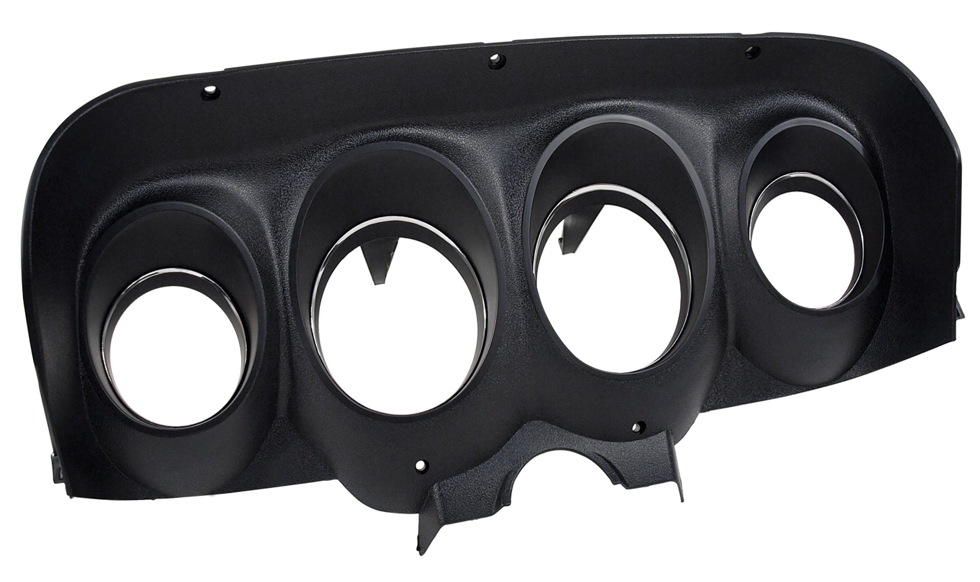 1969-1969 Mustang Black Instrument Cluster Bezel W/Camera Case Finish - CA-MA11449-Classic-Auto-Store-Online
