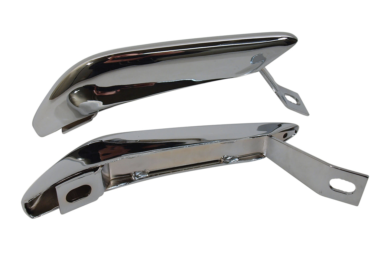 1964-1966 Mustang Bumper Guards. Rear Chrome - CA-MA11551-Classic-Auto-Store-Online