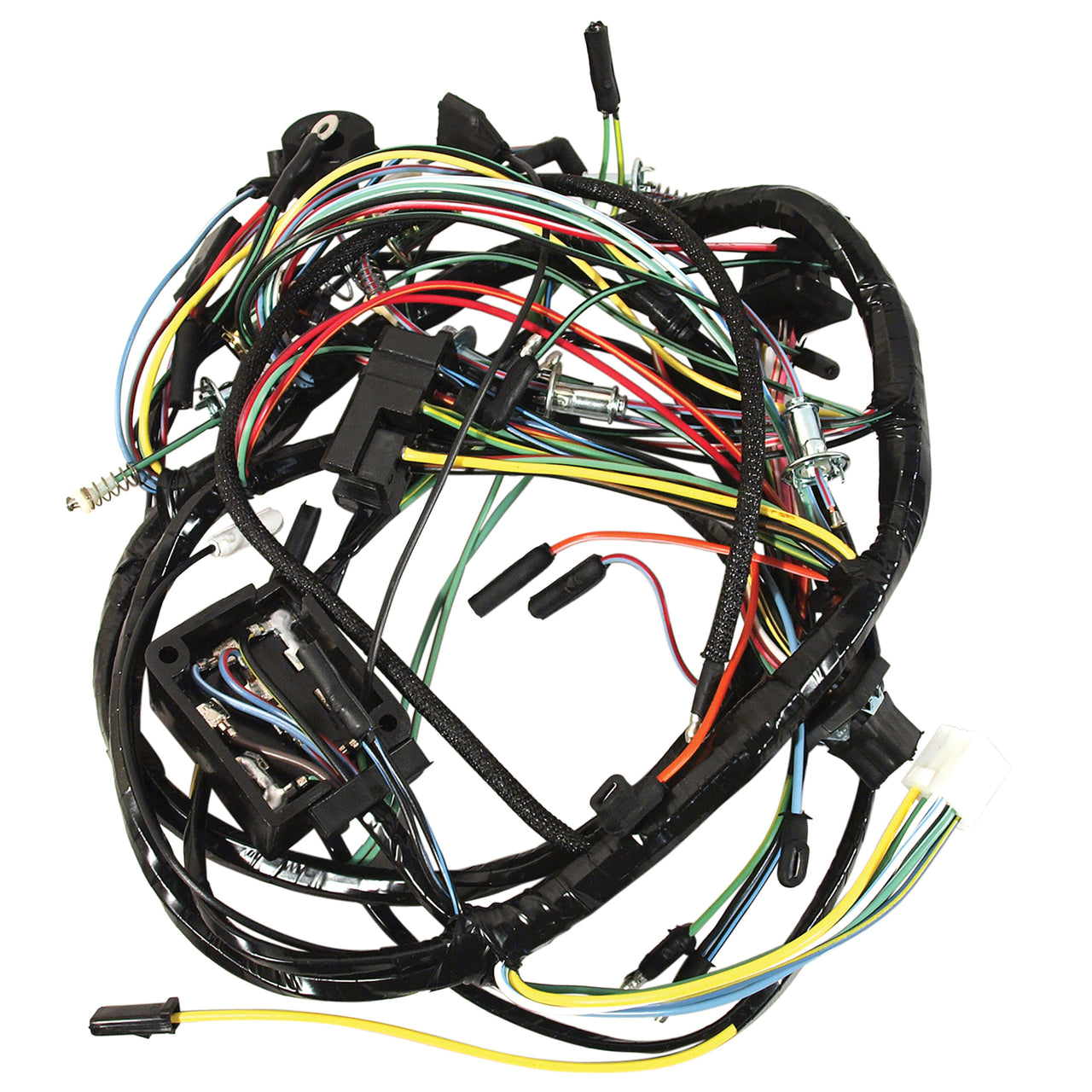 1965-1965 Mustang Dash Harness - W/Lights And 3 Speed Heater Motor - CA-MA11665-Classic-Auto-Store-Online