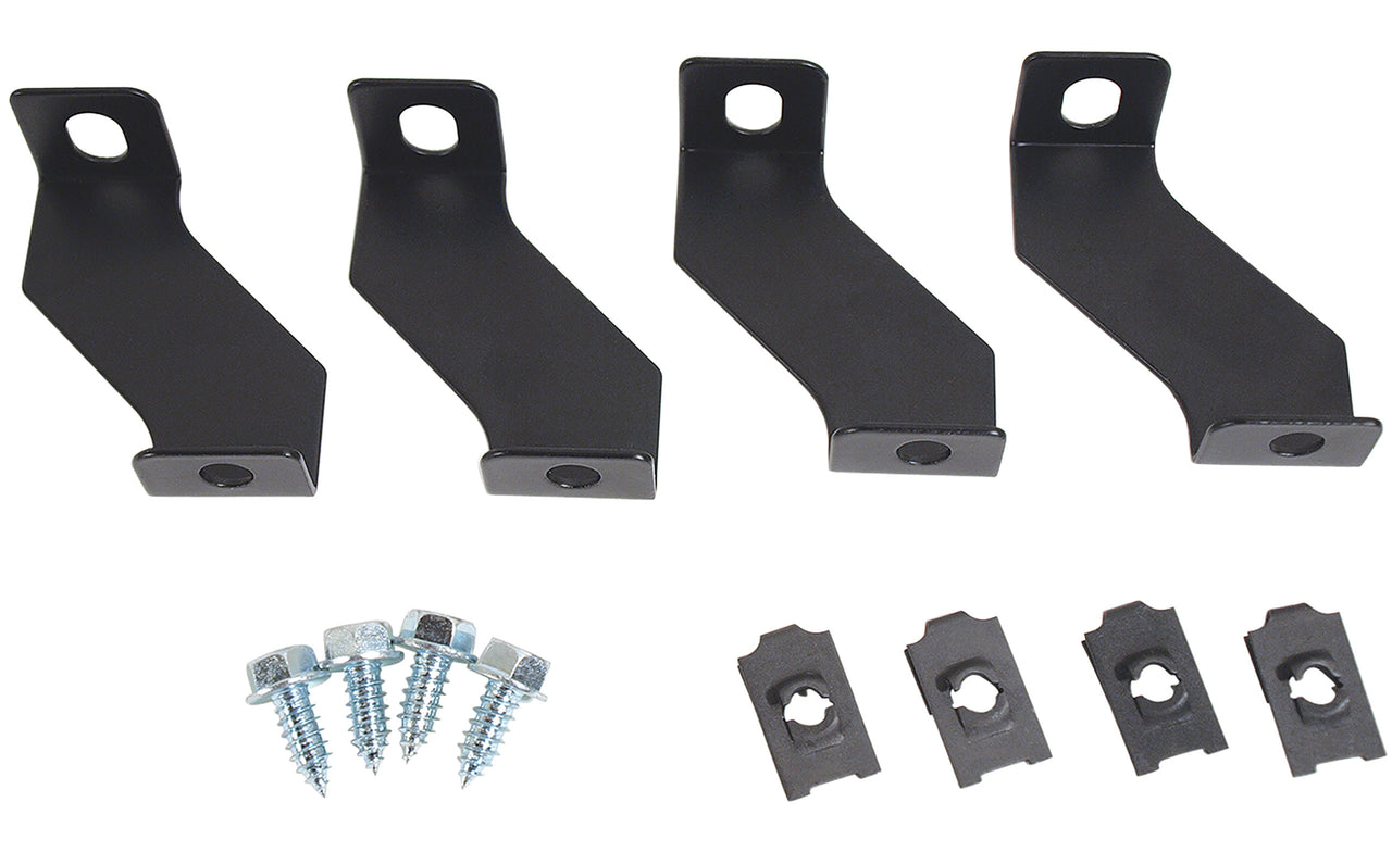 1965-1966 Mustang Fan Shroud Brackets - 3 Row - 4 Pieces - CA-MA11745-Classic-Auto-Store-Online