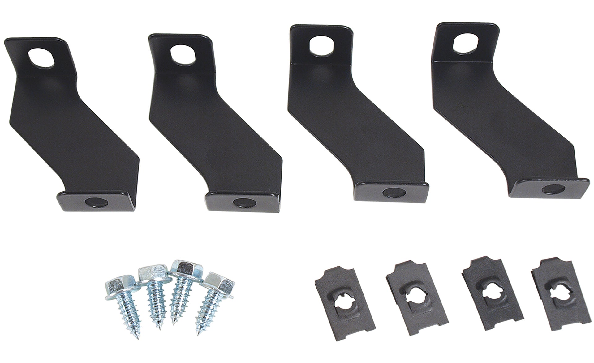 1965-1966 Mustang Fan Shroud Brackets - 3 Row - 4 Pieces - CA-MA11745-Classic-Auto-Store-Online