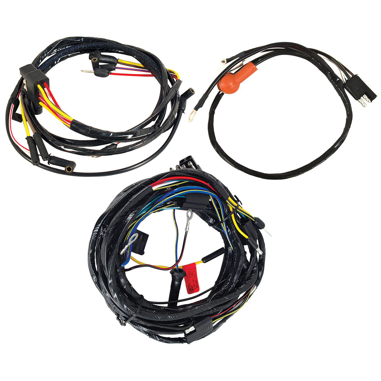1966-1966 Mustang Wiring Harness - 6 Cylinder - W/Gauges - CA-MA11949-Classic-Auto-Store-Online