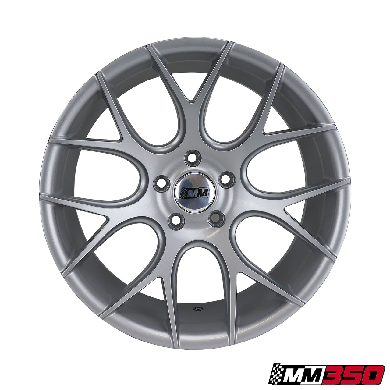 1979-2014 Mustang MM350 Silver Wheel - 18X9 ET30 5x114.3 - CA-MA12380-Classic-Auto-Store-Online
