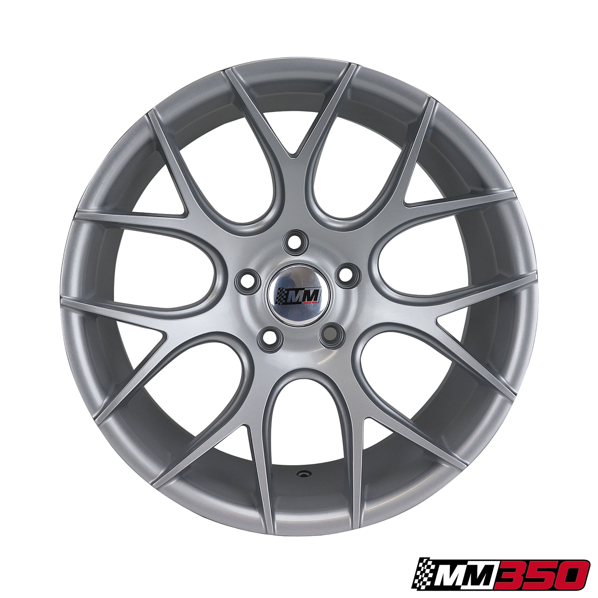 1979-2014 Mustang MM350 Silver Wheel - 18X9 ET30 5x114.3 - CA-MA12380-Classic-Auto-Store-Online