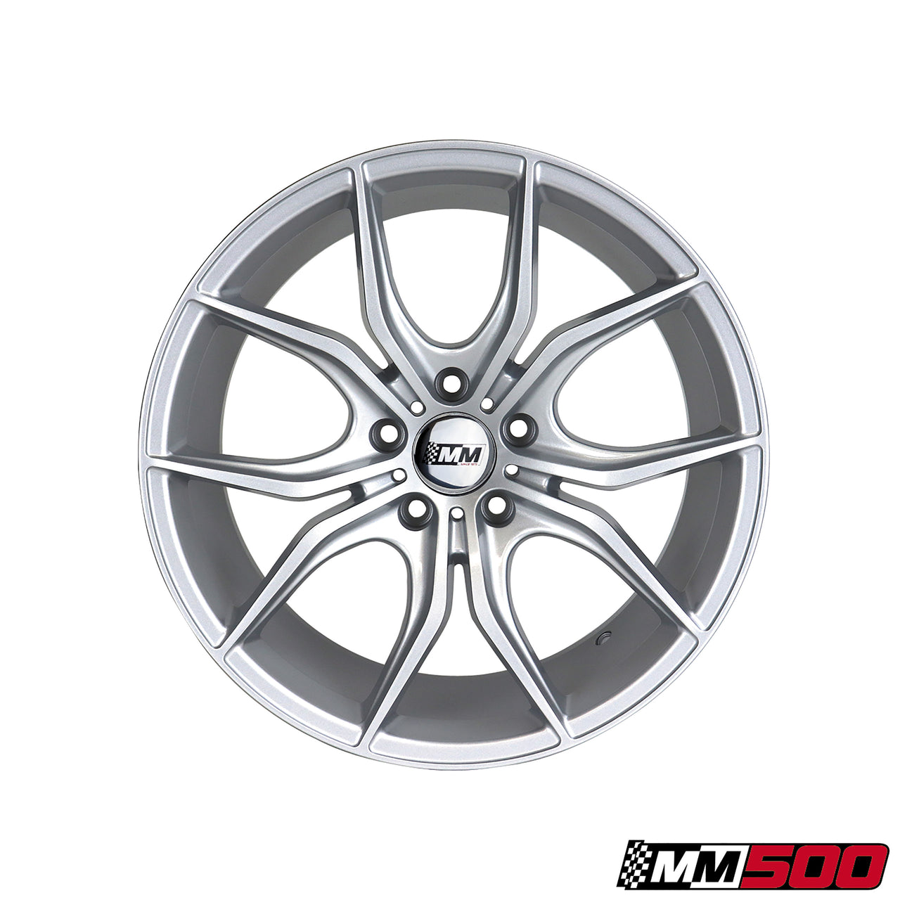 1979-2014 Mustang MM500 Silver Wheel - 18X9 ET30 5x114.3 - CA-MA12388-Classic-Auto-Store-Online