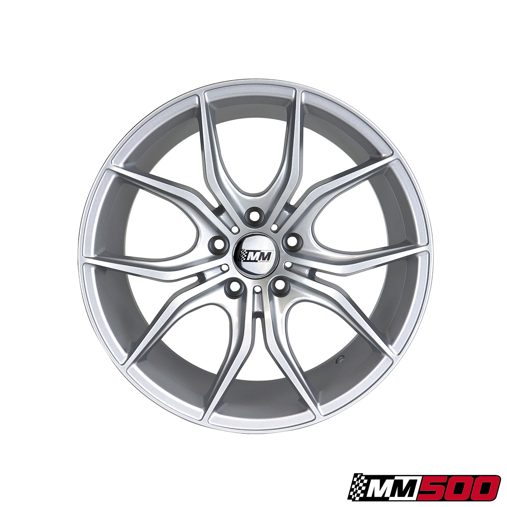 1979-2014 Mustang MM500 Silver Wheel - 18X9 ET30 5x114.3 - CA-MA12388-Classic-Auto-Store-Online