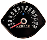 1965-1966 Mustang Speedometer - 1965 GT & 1966 All - CA-MA14325-Classic-Auto-Store-Online