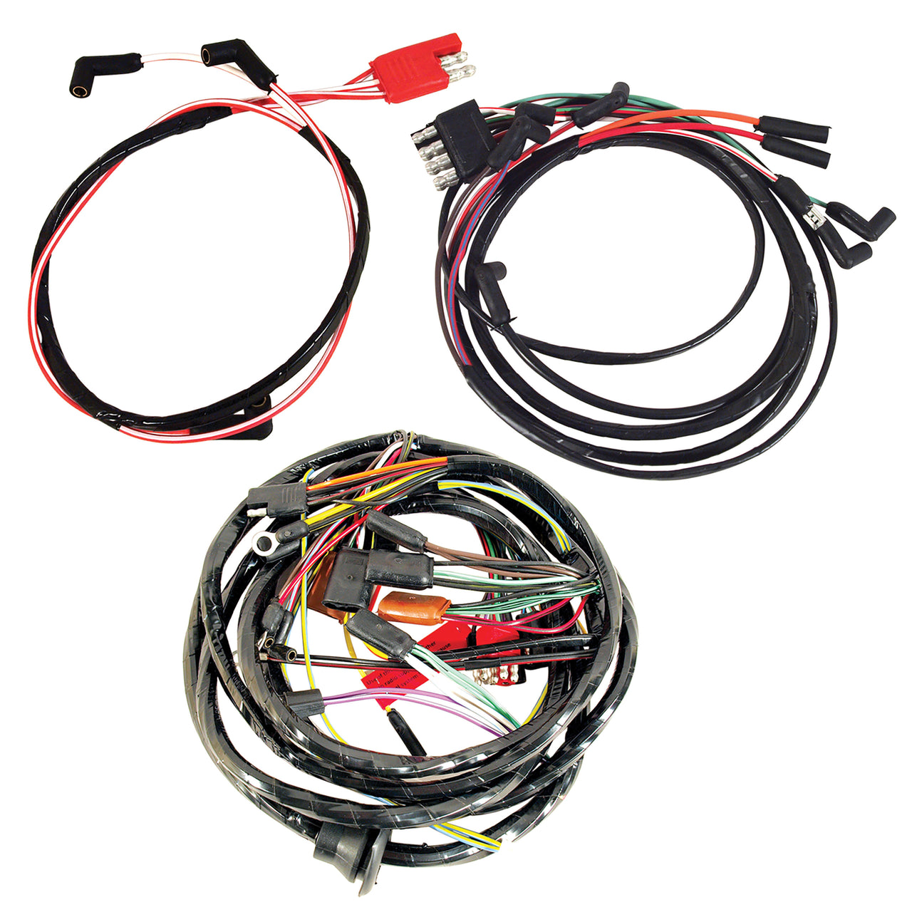 1967-1967 Mustang Wiring Harness - 6 Cylinder - W/out Fog Lights (GT) & Tachometer - CA-MA14356-Classic-Auto-Store-Online