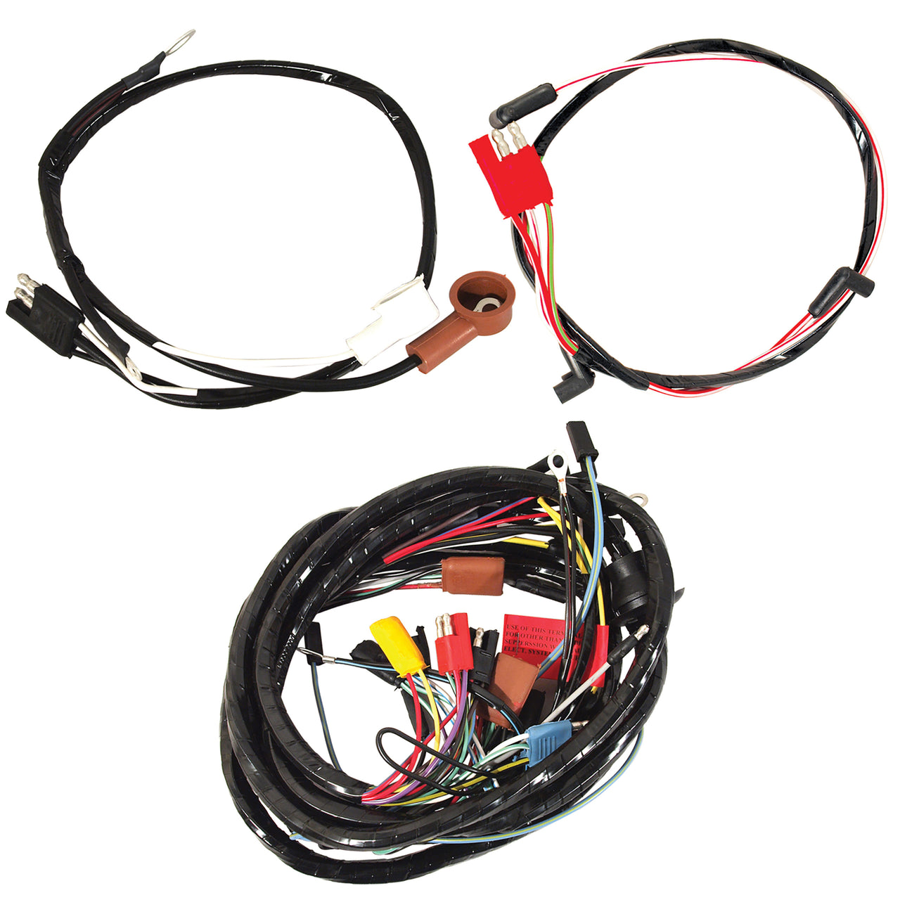 1967-1967 Mustang Wiring Harness - 8 Cylinder 390,428 - W/Fog Lights(GT)& W/O Tach - CA-MA14358-Classic-Auto-Store-Online