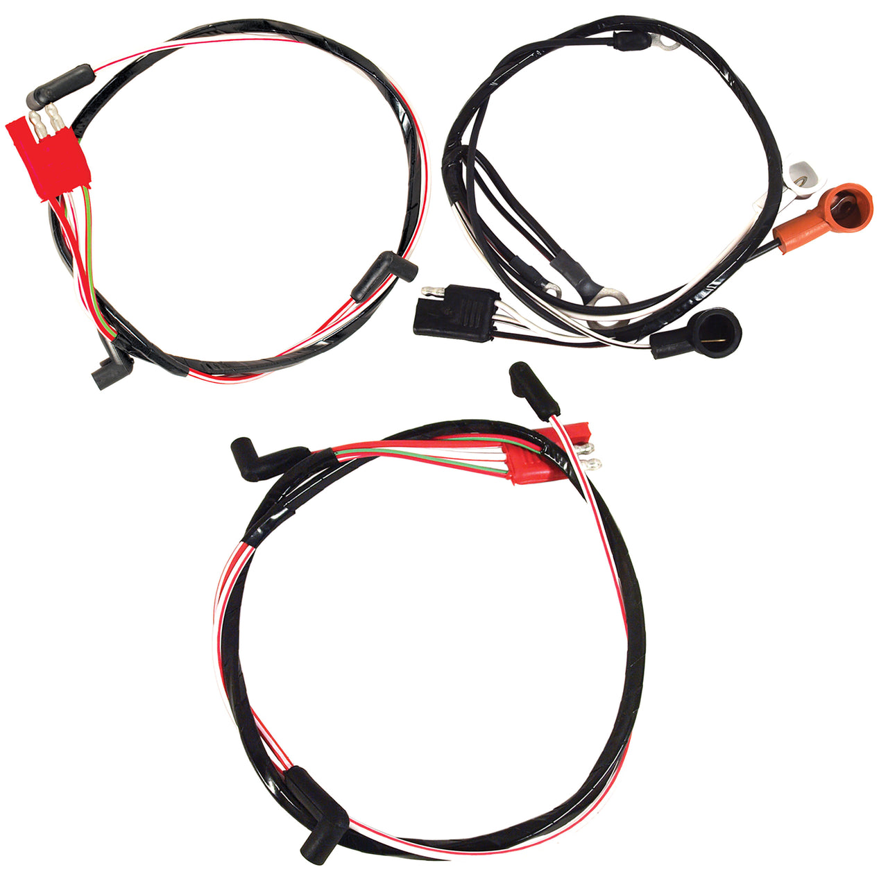 1967-1967 Mustang Wiring Harness - 8 Cylinder 390,428 - W/O Fog Lights(GT),W/Tach - CA-MA14360-Classic-Auto-Store-Online