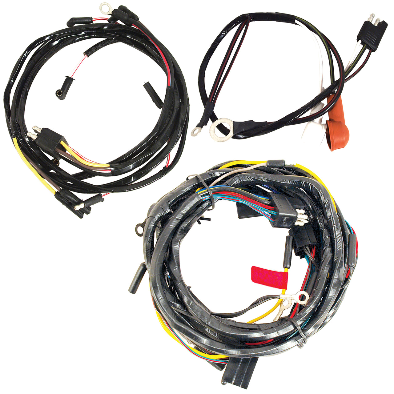 1965-1965 Mustang Wiring Harness - 8 Cylinder - W/Gauges & 3 Speed Heater Motor - CA-MA14362-Classic-Auto-Store-Online