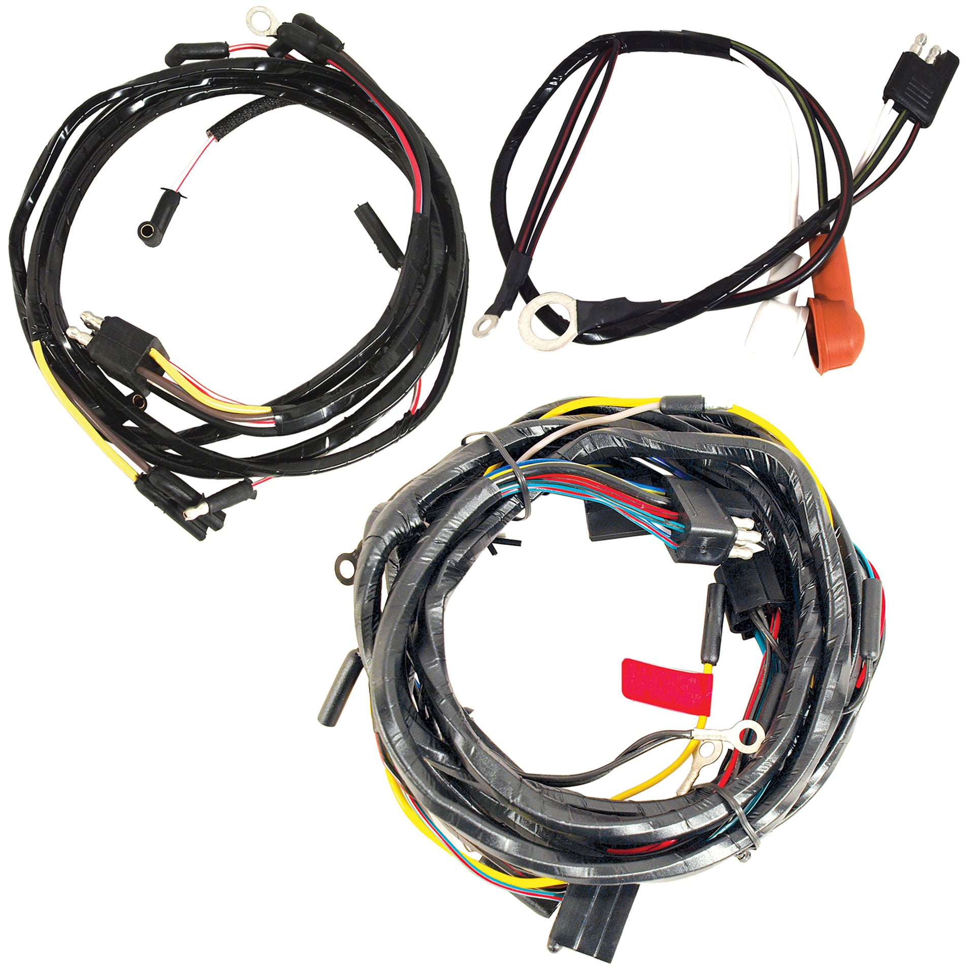 1965-1965 Mustang Wiring Harness - 8 Cylinder - W/Gauges & 3 Speed Heater Motor - CA-MA14362-Classic-Auto-Store-Online